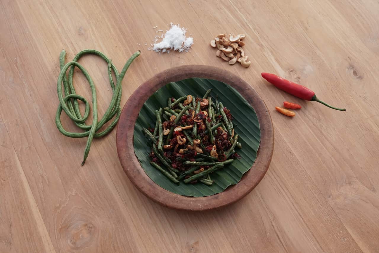 Lombok snake beans 