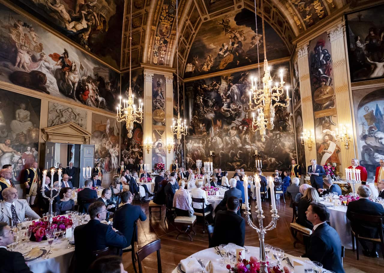 Dutch King Willem-Alexander invites NATO Summit government leaders to dinner