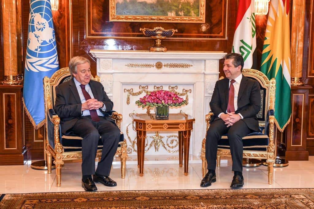 Secretary-General of the UN Antonio Guterres in Iraq