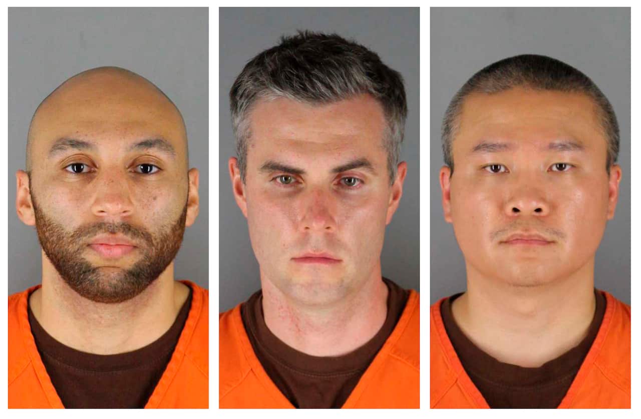 Former Minneapolis police officers J. Alexander Kueng, Thomas Lane and Tou Thao