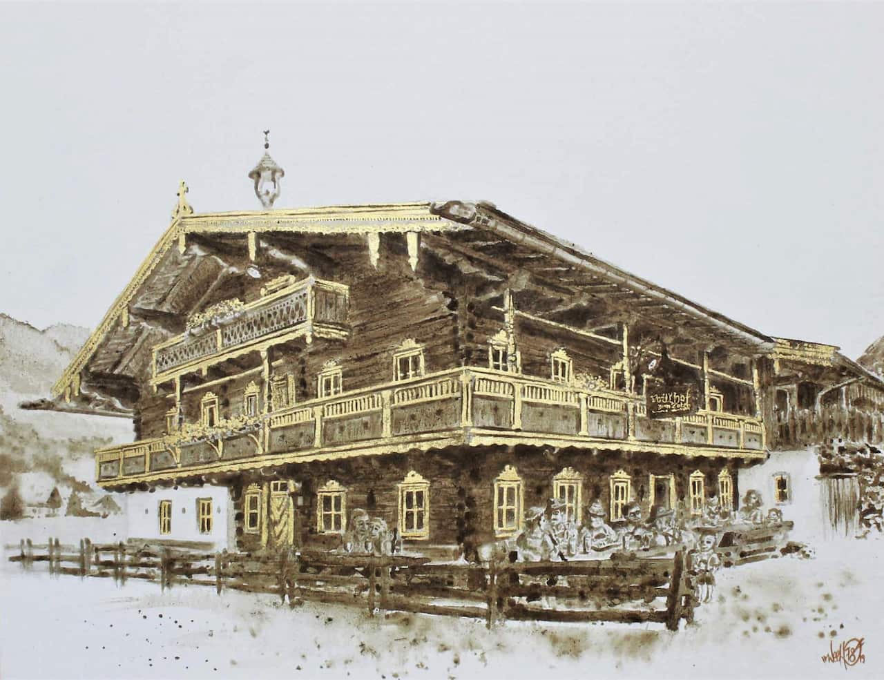 Voitlhof painted with cow poo by Werner Härtl.png