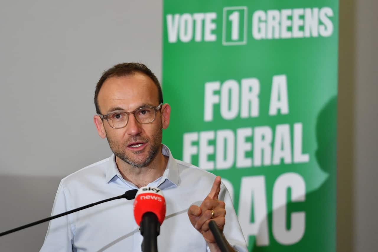 Greens leader Adam Bandt
