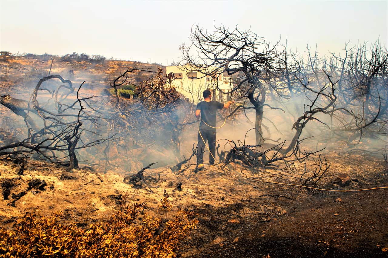 GREECE WILDFIRES