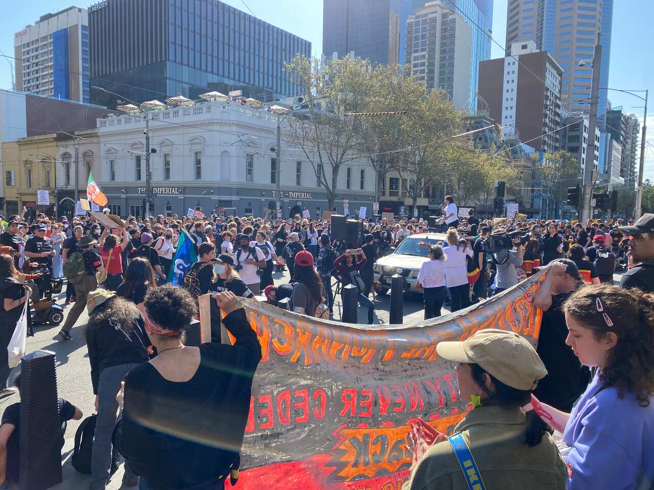 Abolish the Monarchy protest