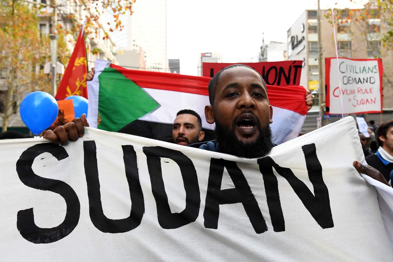 STAND IN SOLIDARITY WITH SUDAN PROTEST
