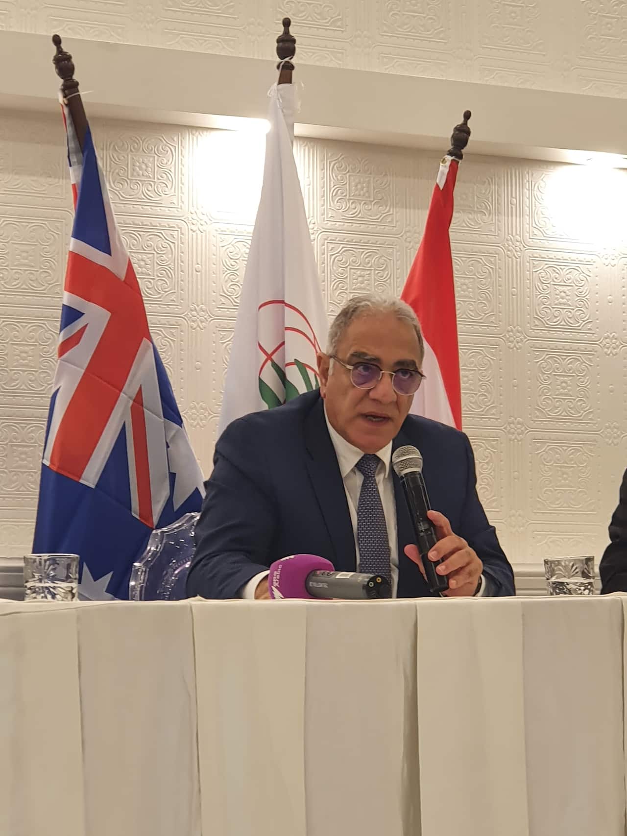 World President of the Lebanese Cultural Union in the World Roger Hani 
