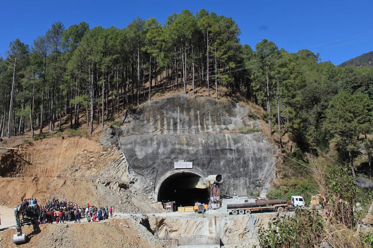 India Tunnel Collapse