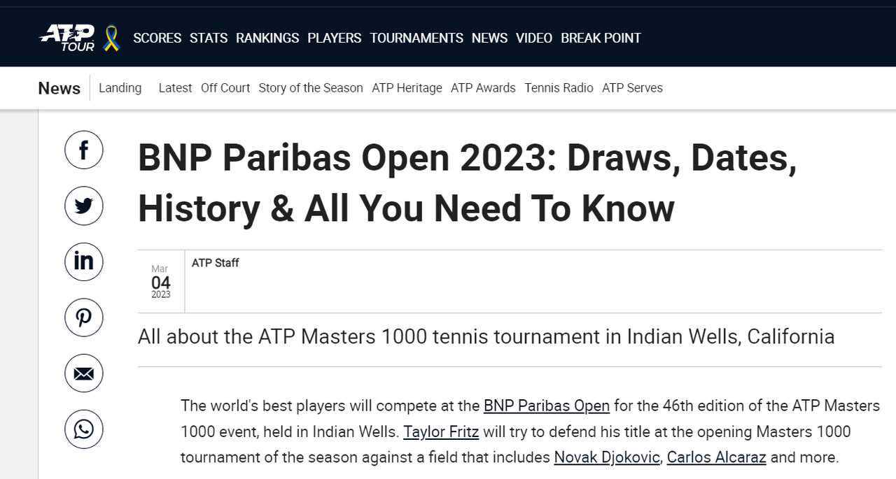ATP Indian Wells