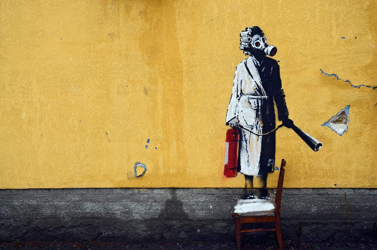 Banksy’s mural