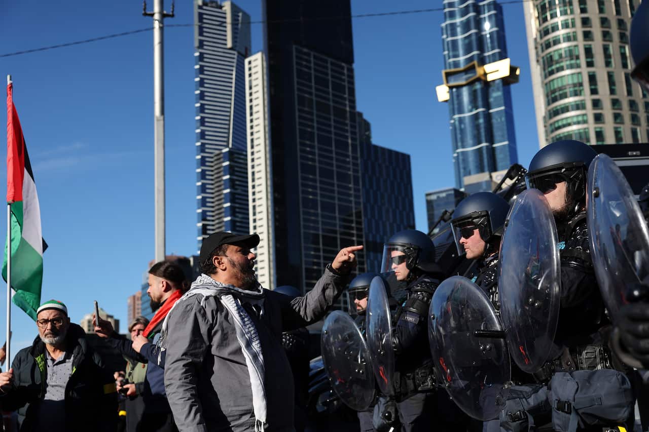 Rally Pro Palestina Melbourne