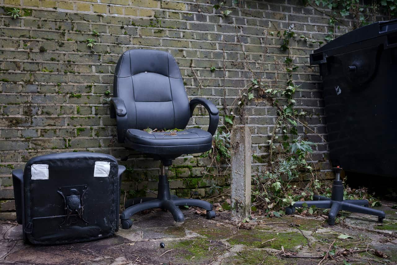 Dumped Office Chairs