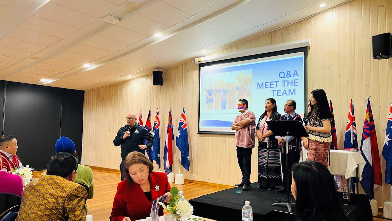 Karen Community Project launch. Photo: SHAH PAUNG/SBS KAREN