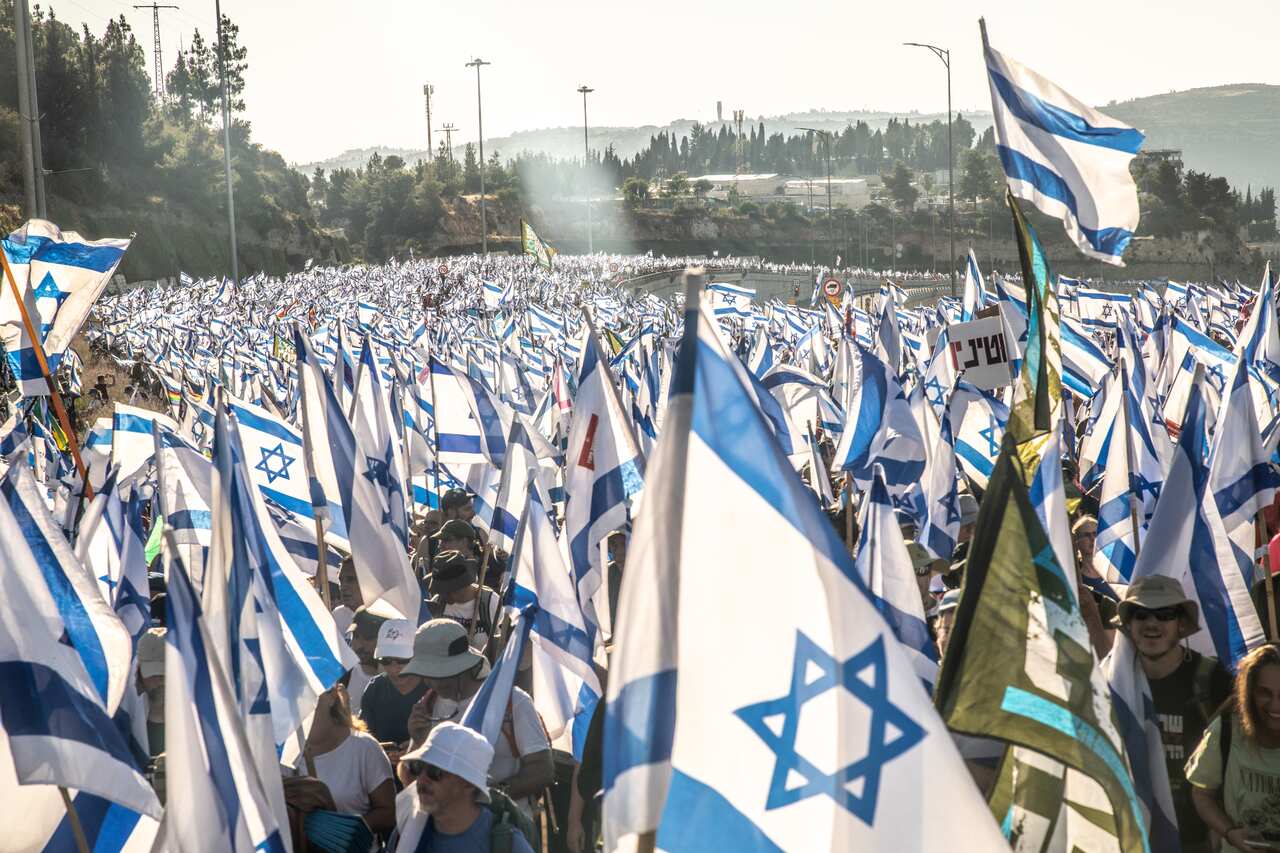 Israel: Tens of thousands against the reform march to Jerusalem