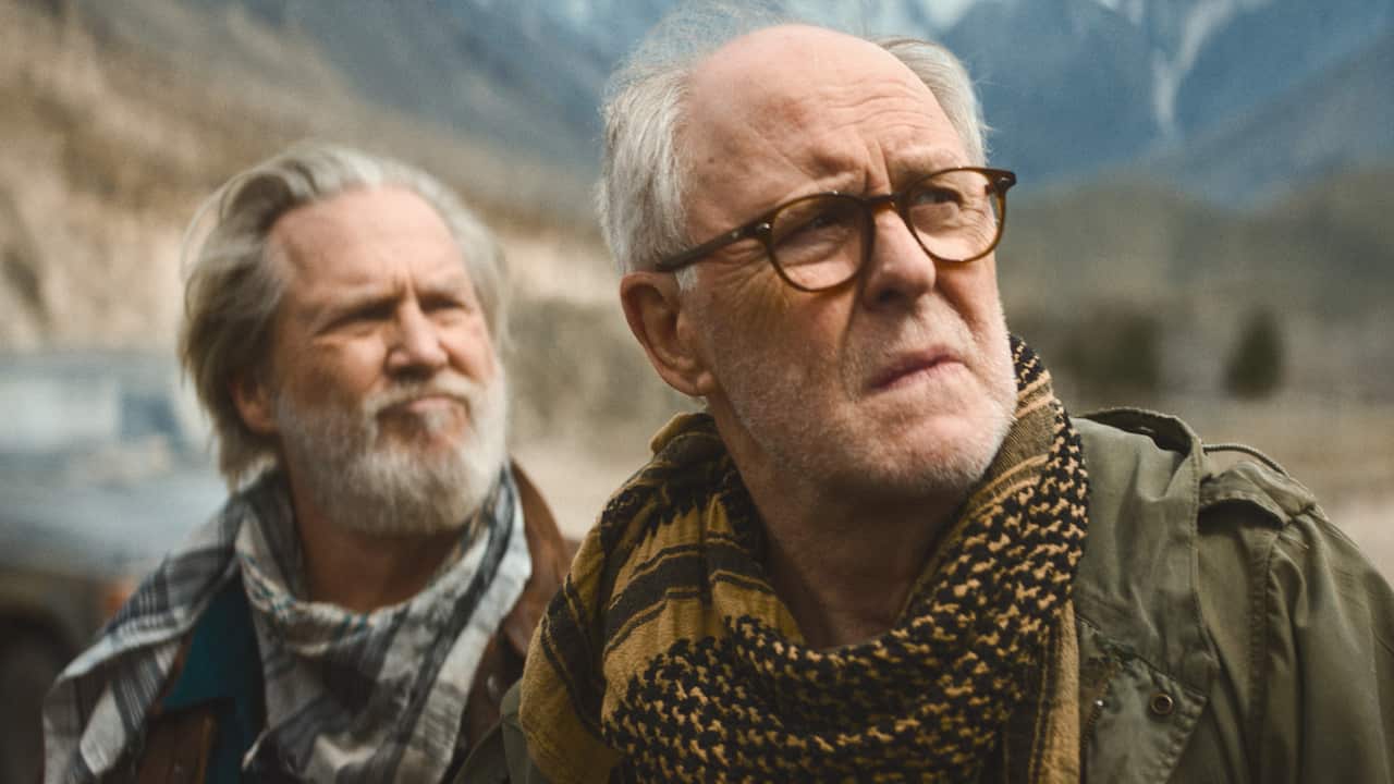 Jeff Bridges and John Lithgow in 'The Old Man' season 2.