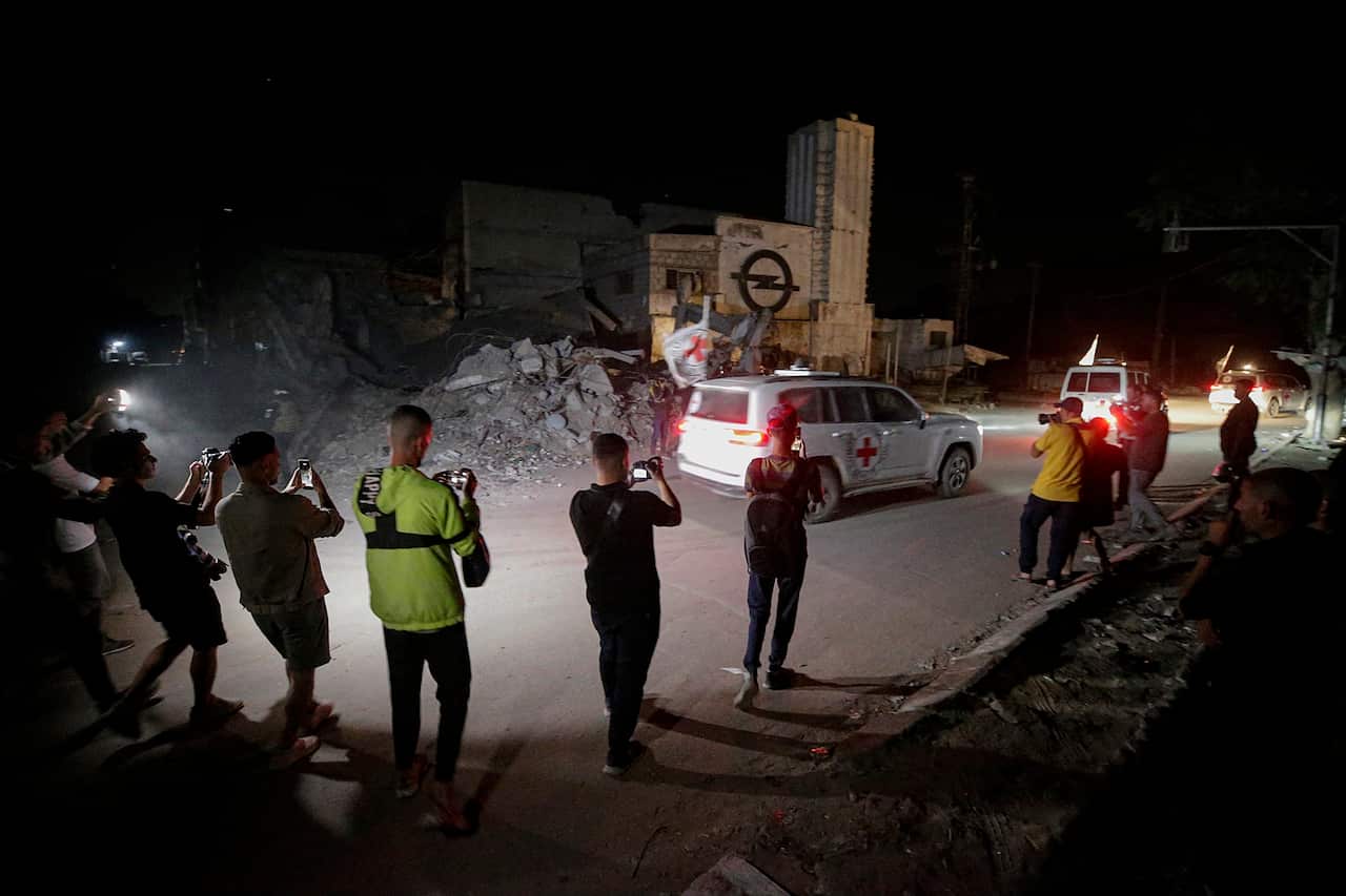 Hamas hands over more Israeli bodies to Red Cross in Gaza