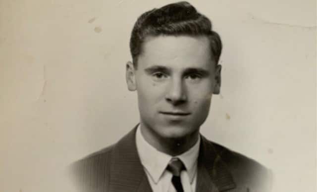 Sisto Ruchin in a portrait before he left for Australia.