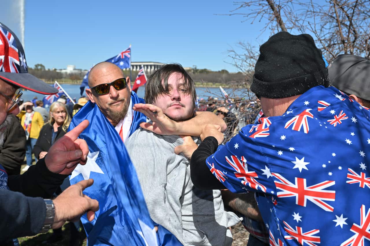 ANTI IMMIGRATION PROTEST