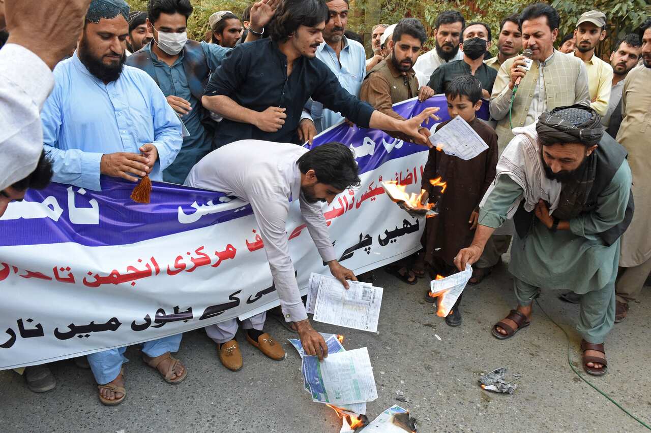 PAKISTAN-ECONOMY-INFLATION-PROTEST