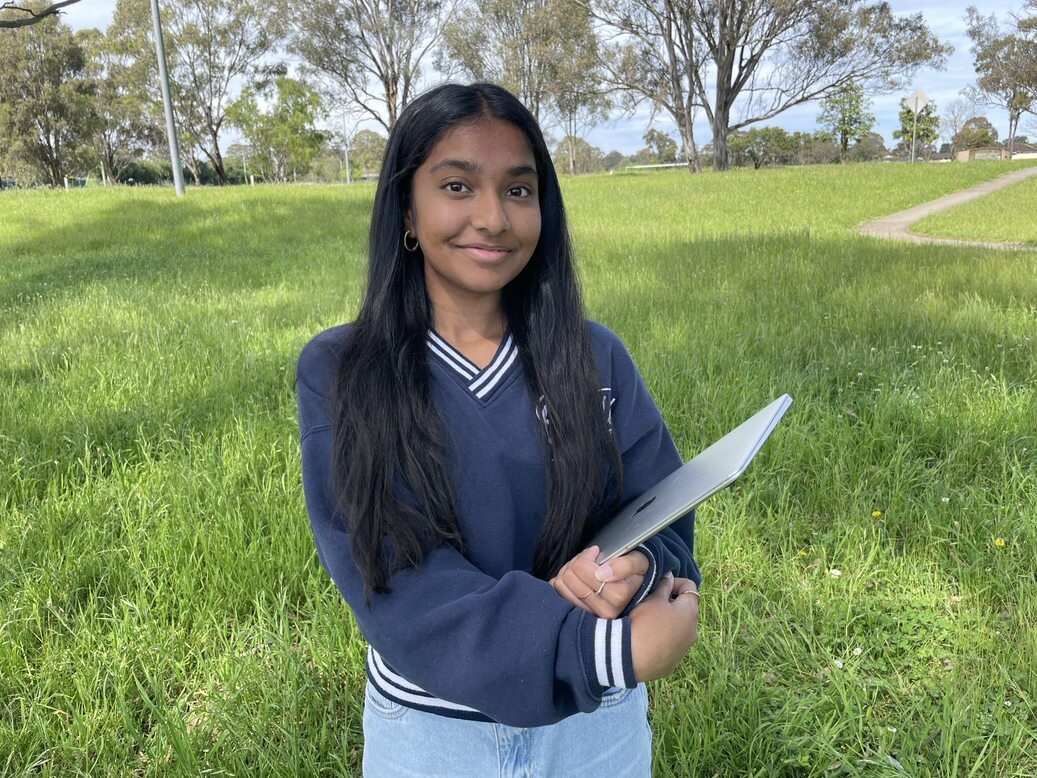 Lakshmi Rajan-Theran is a 17-year-old attending high school in Sydney’s west (Supplied-Sandra Fulloon).jpg