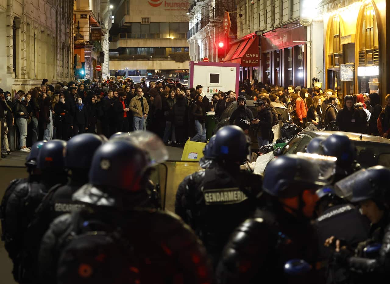 FRANCE PENSIONS PROTEST