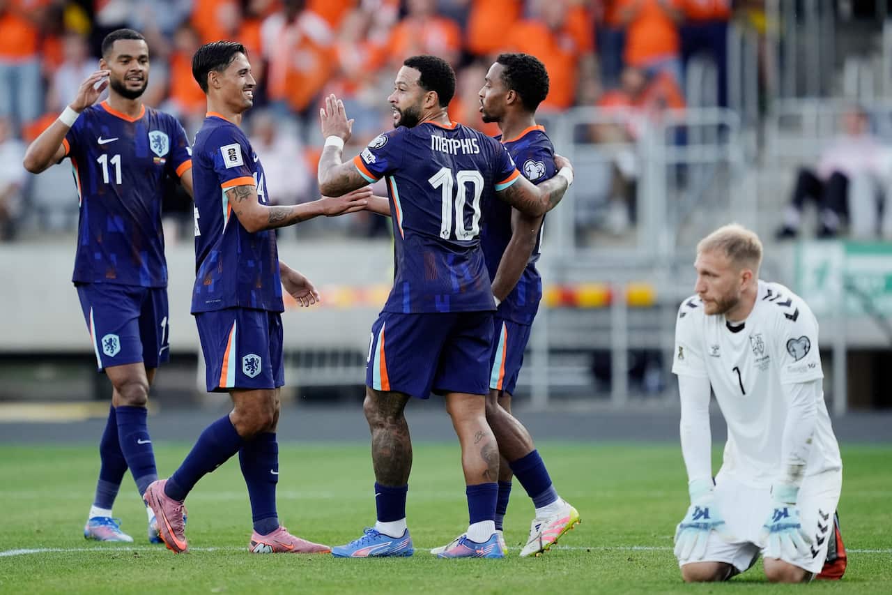 Lithuania v Holland -World Cup Qualifier