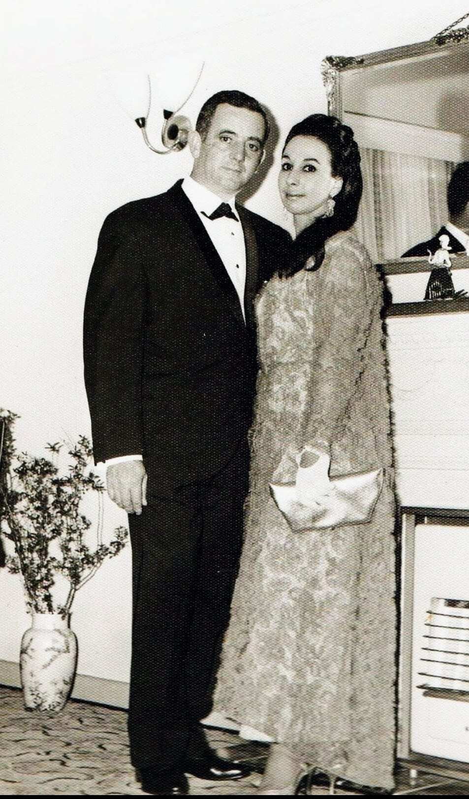 Salvatore Punzina con la moglie Marisa Nigliazzo