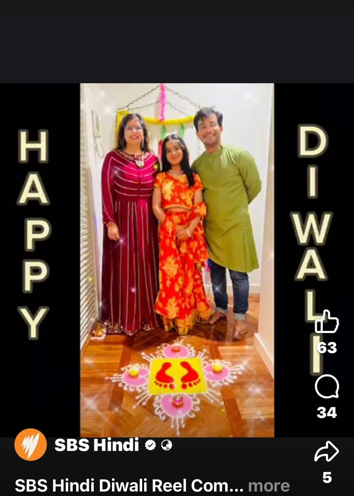 'Congratulations': SBS Hindi unveils the winners of the Diwali Photo ...