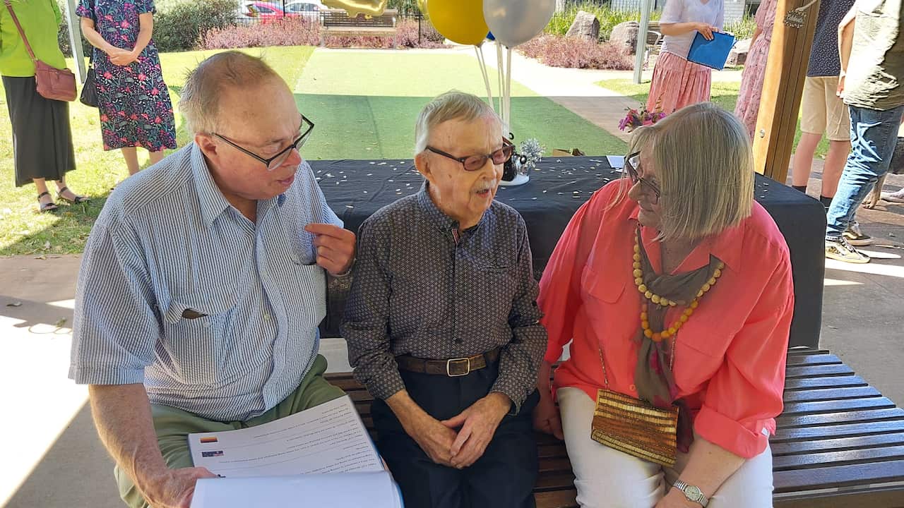 Kenneth 'Ken' Weeks, Australia's oldest living person and the oldest man ever in the country, has just celebrated his 112th birthday with family, friends, and the care team at his aged care home