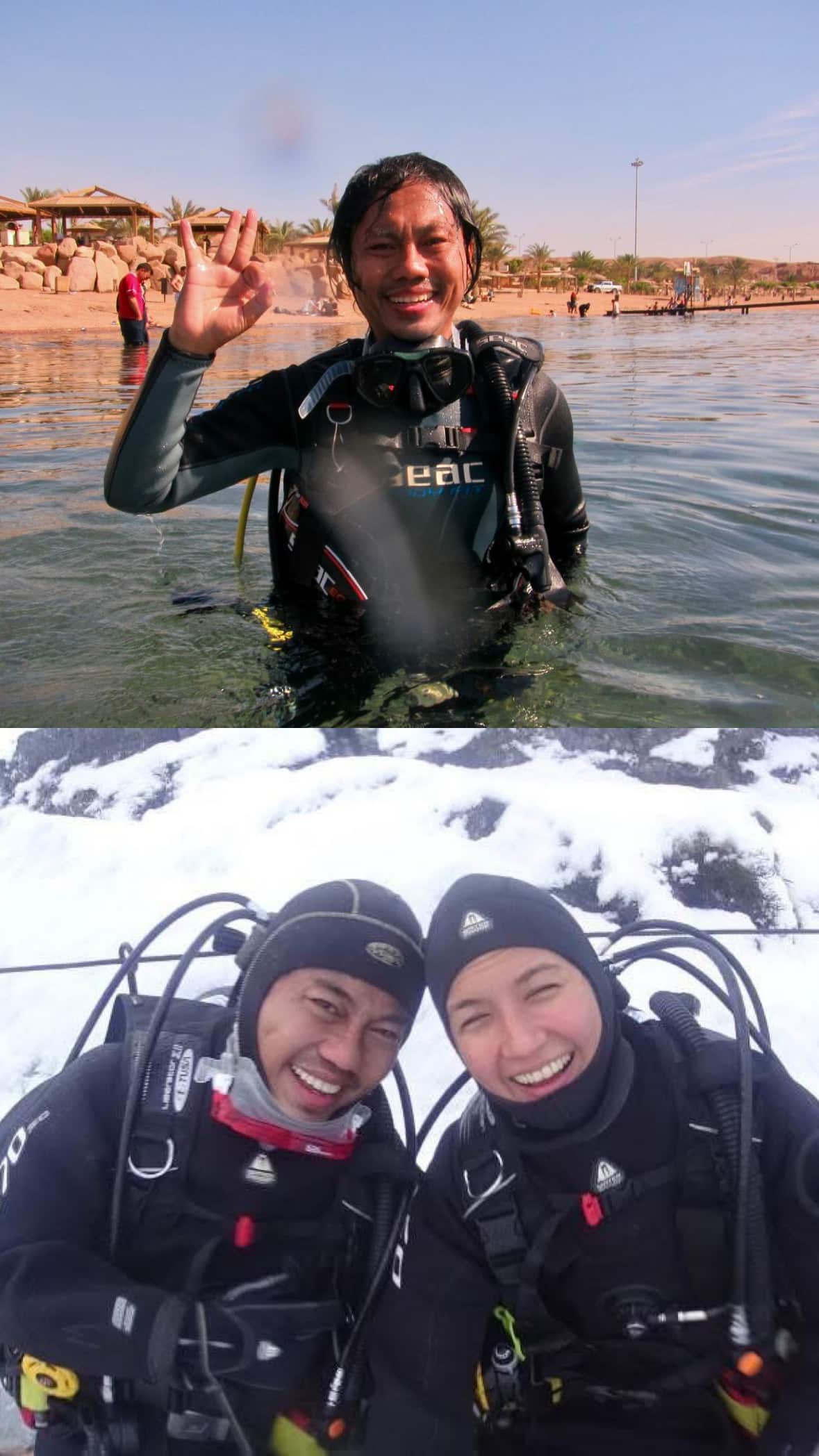 Supplied by Allan Kneefel, Gulf of Aqaba Jordan & Winter Diving Iceland.