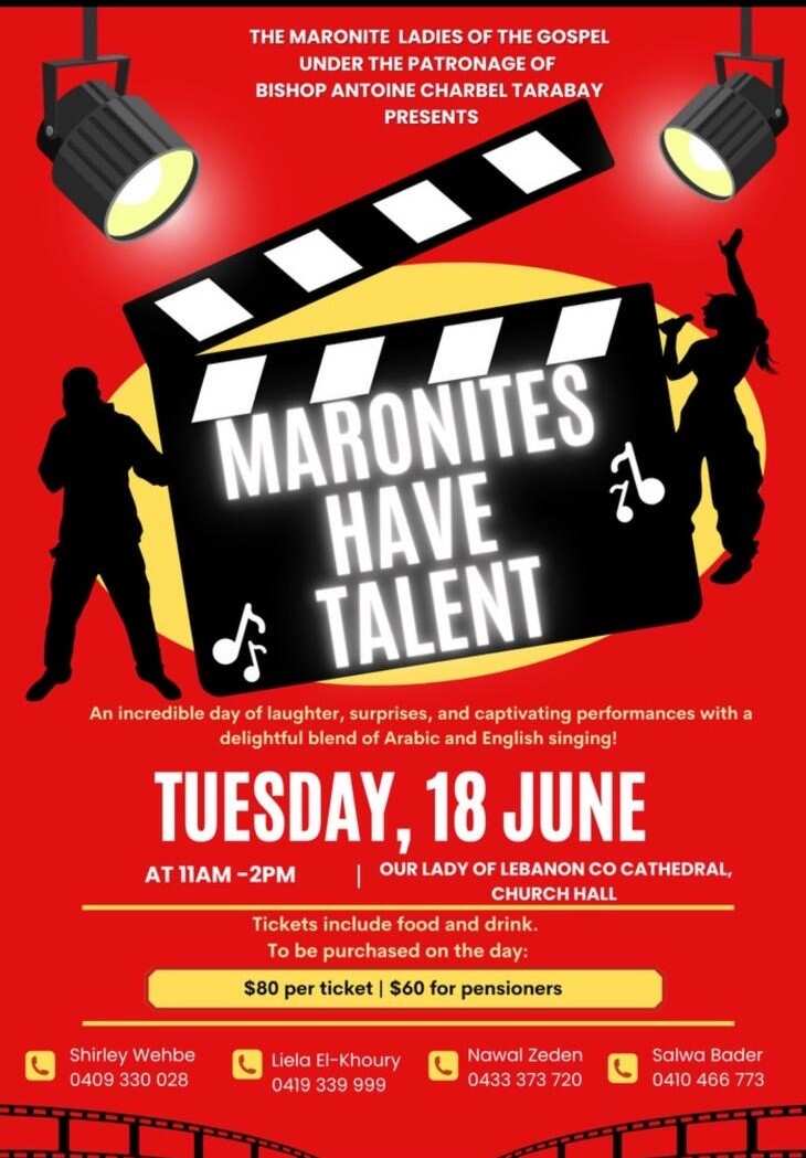 Maronites Have talents Post.JPG
