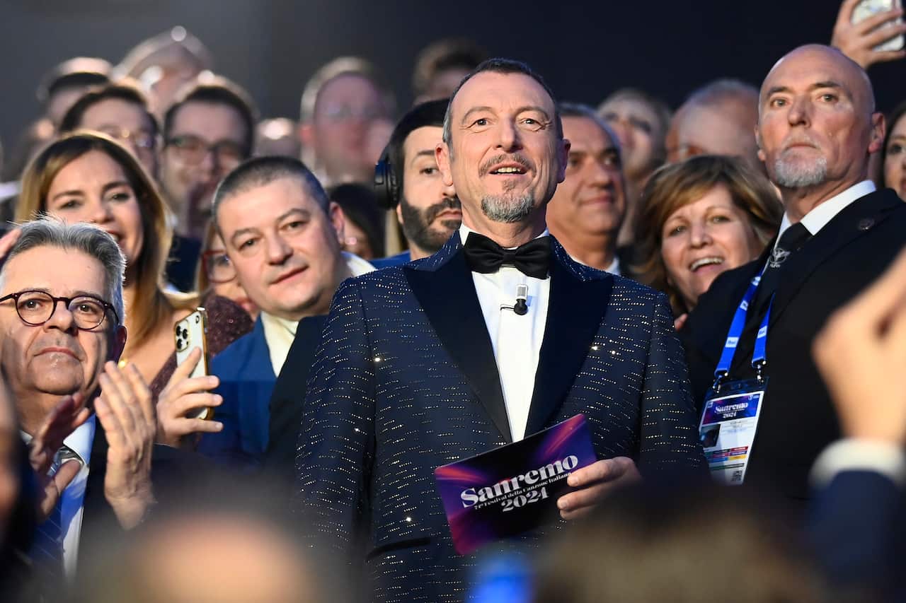 74th SANREMO Music Festival 2024 - Day 1