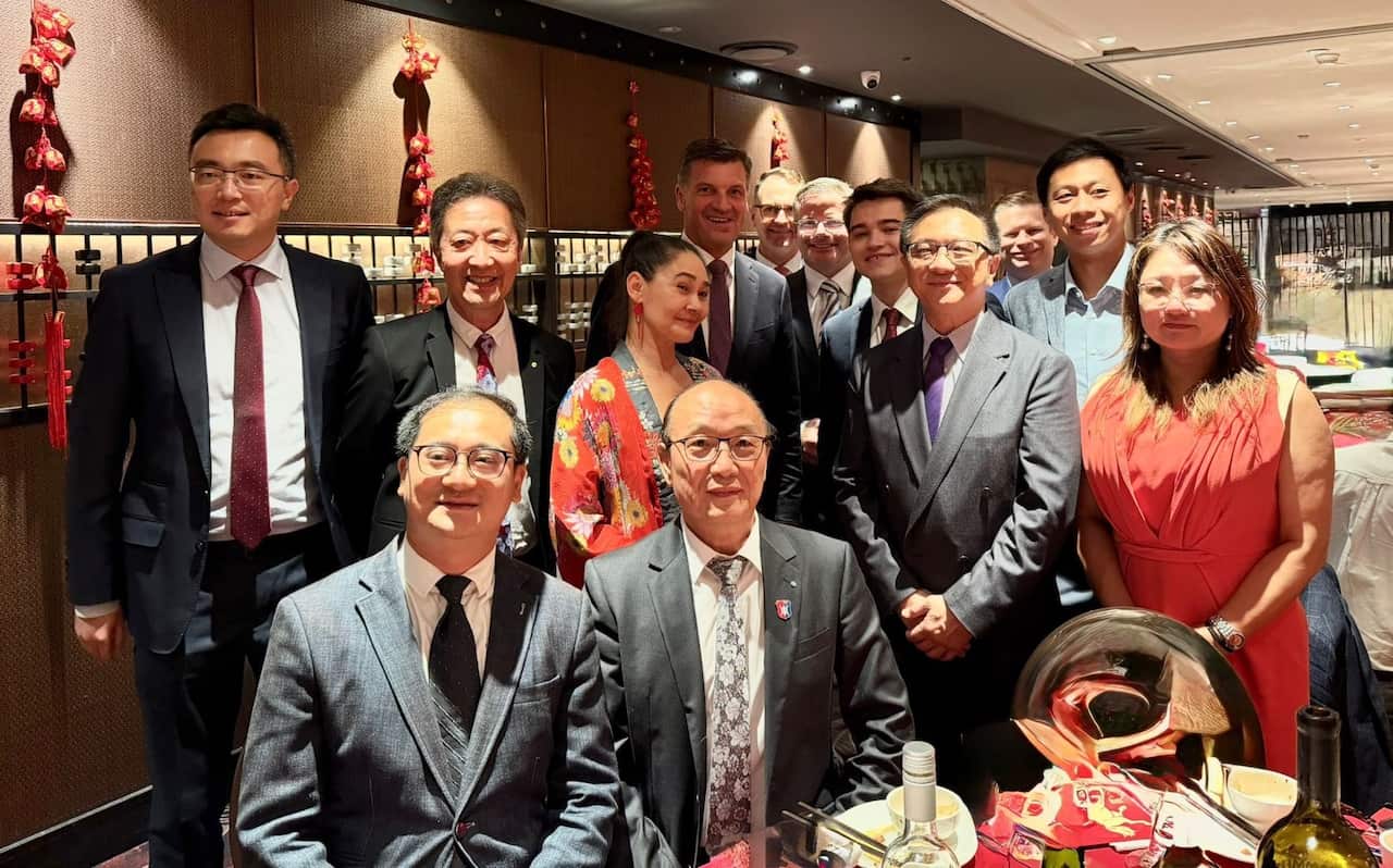 Angus Taylor Chinese community