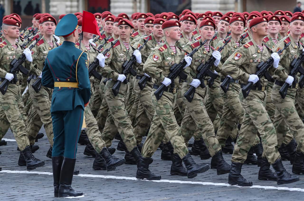 RUSSIA VICTORY DAY MILITARY PARADE