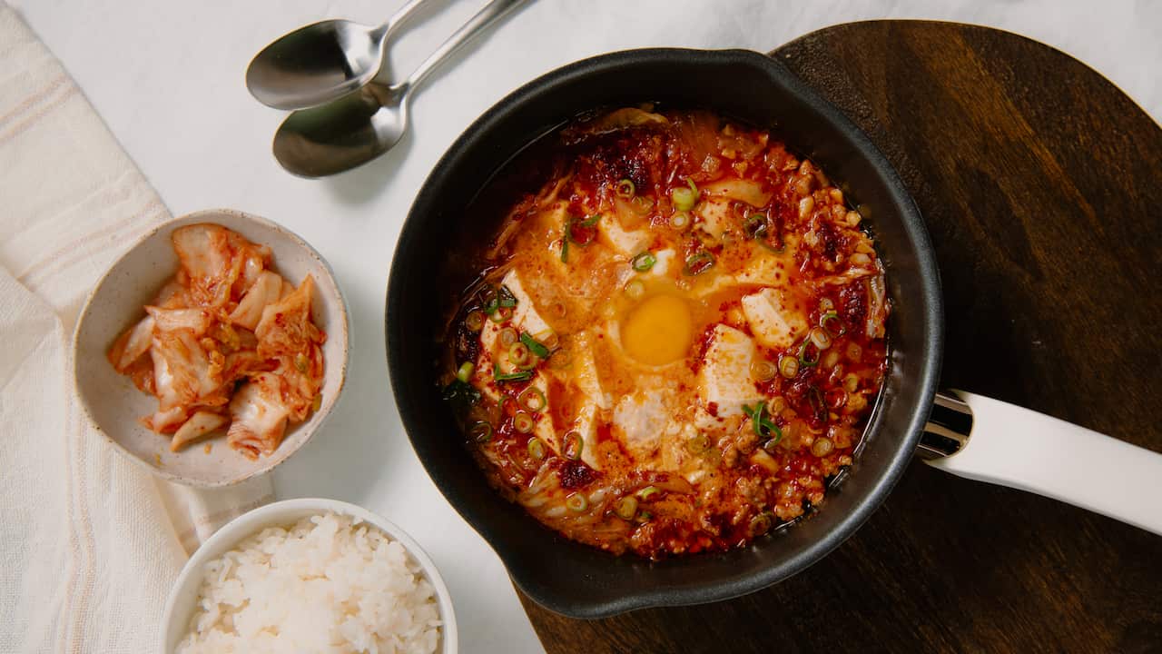 Korean tofu stew