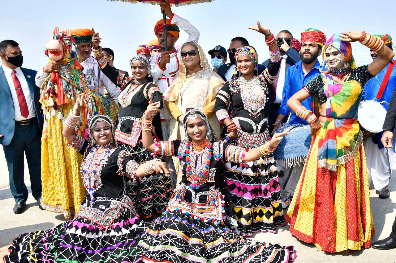 India: Bangladesh PM Sheikh Hasina in Rajasthan