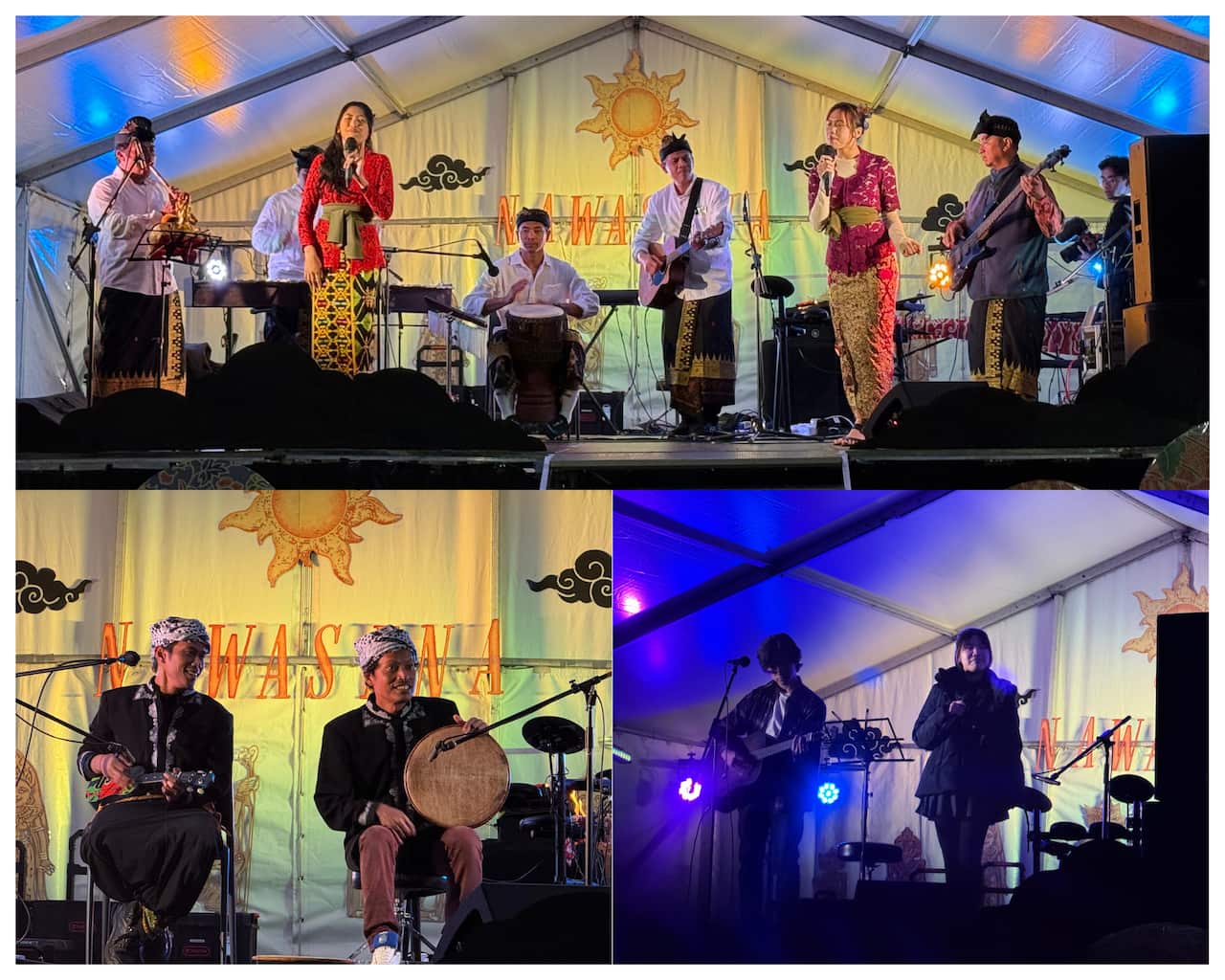 Artistic performances at the Indonesian