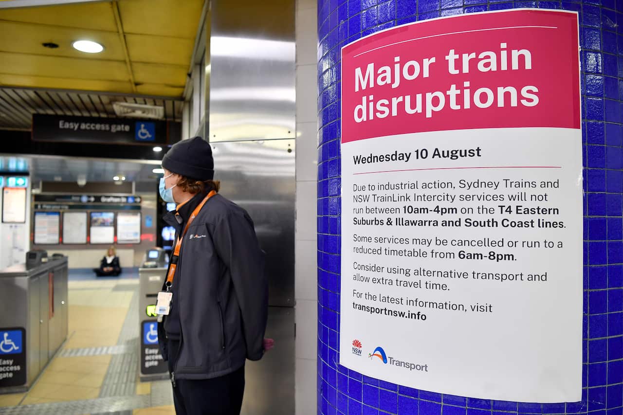 NSW TRAIN STRIKES