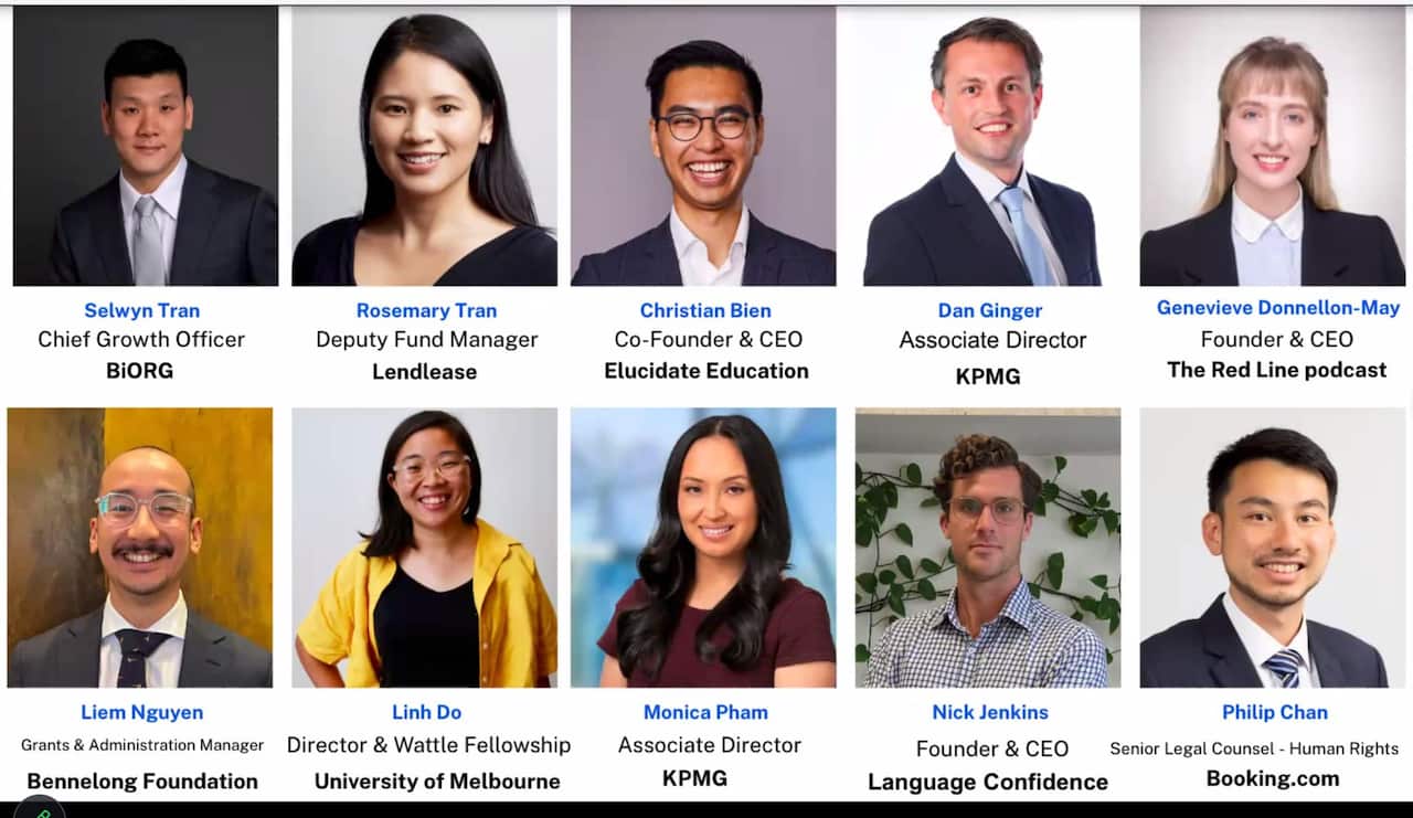 10 Australian Delegates
