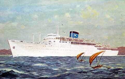 Το «Patris» έφυγε από τον Πειραιά, Ελλάδα, για το πρώτο του ταξίδι με μετανάστες για την Αυστραλία στις 14 Δεκεμβρίου 1959, φτάνοντας στο Fremantle στις 2 Ιανουαρίου 1960, στη Μελβούρνη στις 7 Ιανουαρίου και στο Σίδνεϊ στις 9 Ιανουαρίου. Έκανε συνολικά 91 ταξίδια στην Αυστραλία μεταξύ 1959 και το 1975. Όταν άφησε το Ντάργουιν τον Νοέμβριο του 1975, το «Patris» δεν επέστρεψε στην Αυστραλία και κατέληξε στο Πακιστάν το 1987 