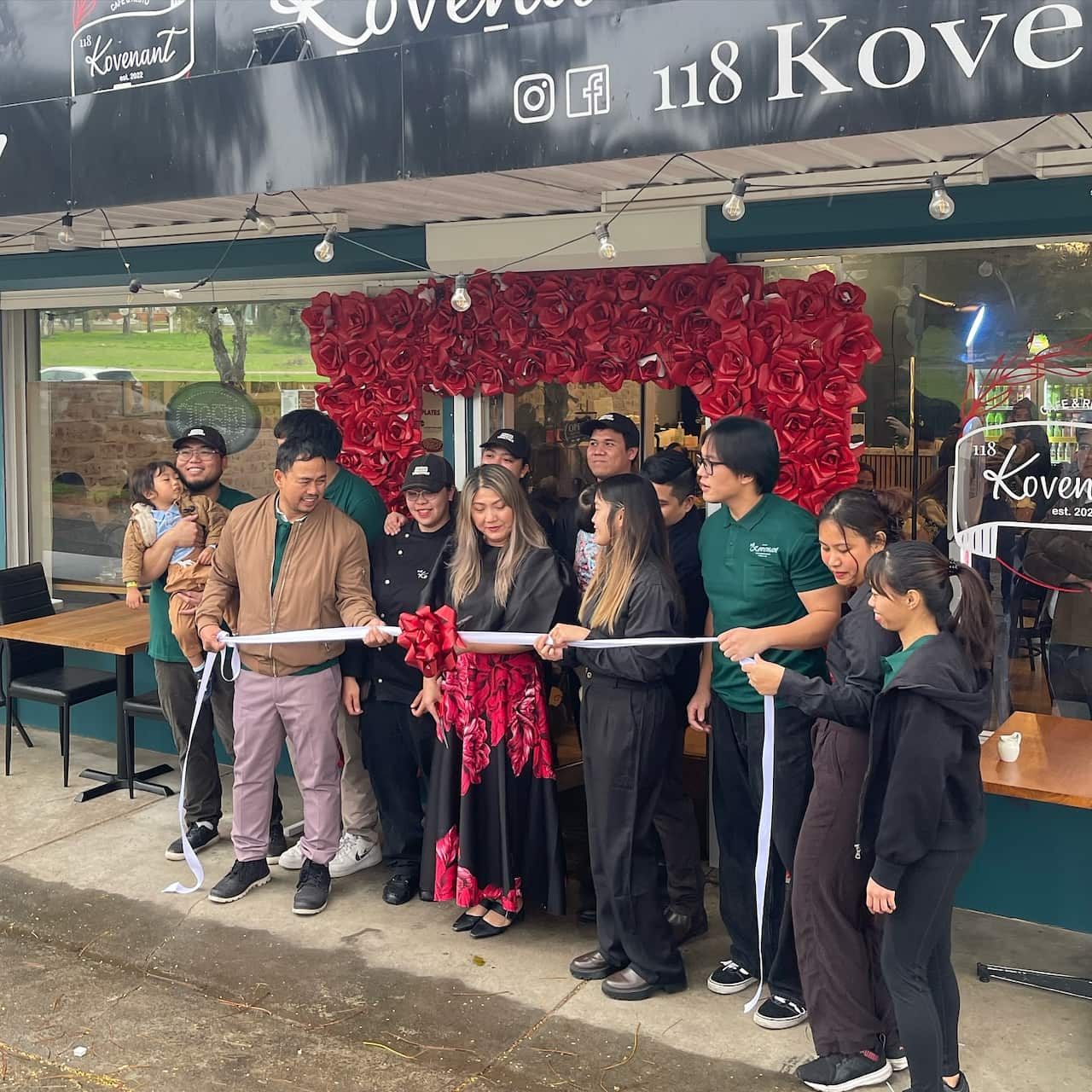 Cafe opening