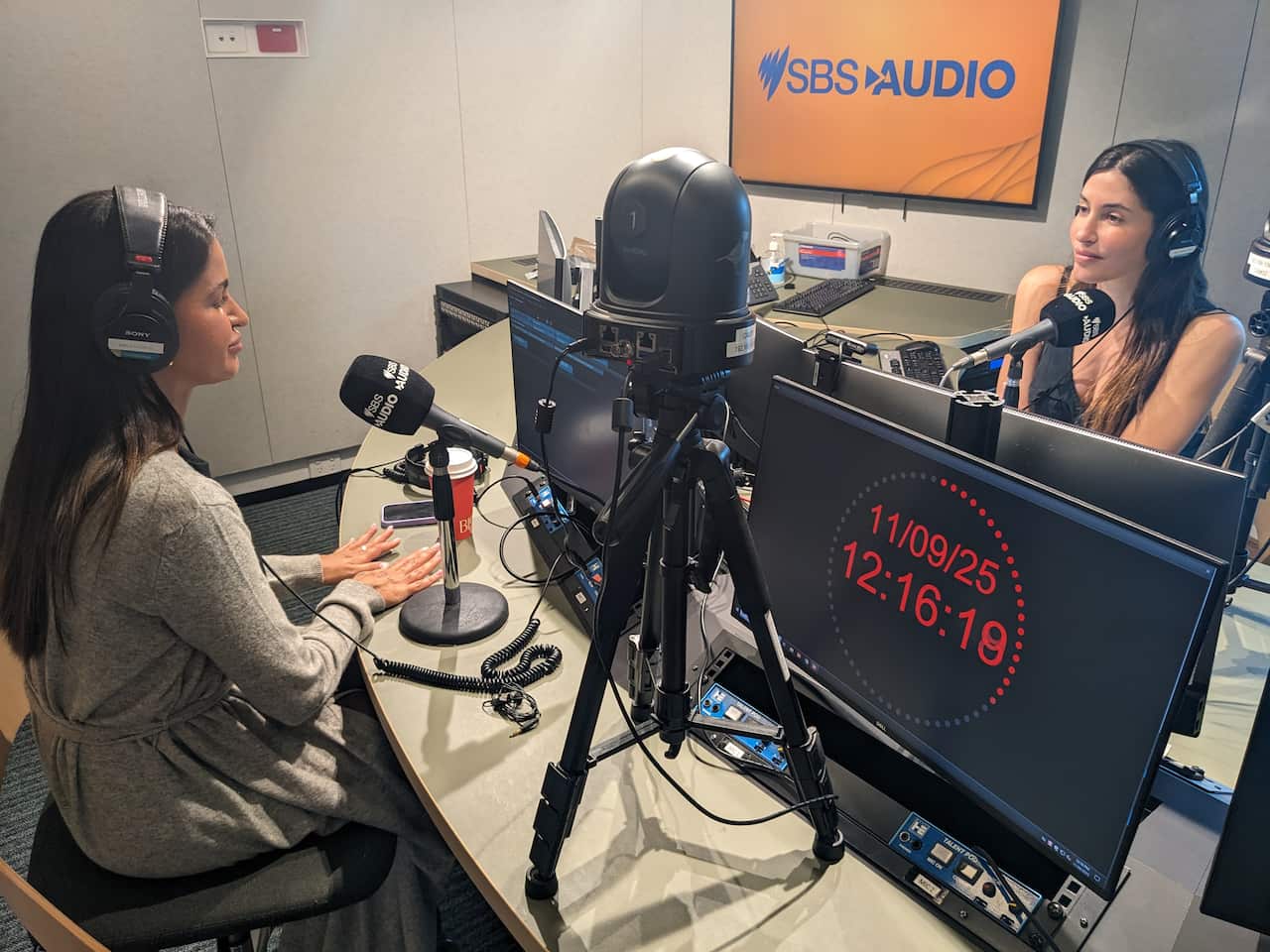 Natalie Sanandaji at SBS 