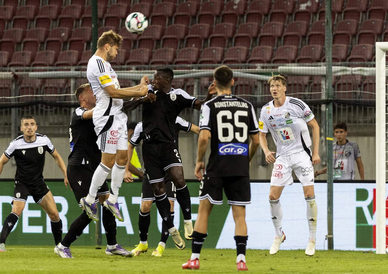 FUSSBALL EUROPA LEAQUE: WAC-PAOK THESSALONIKI