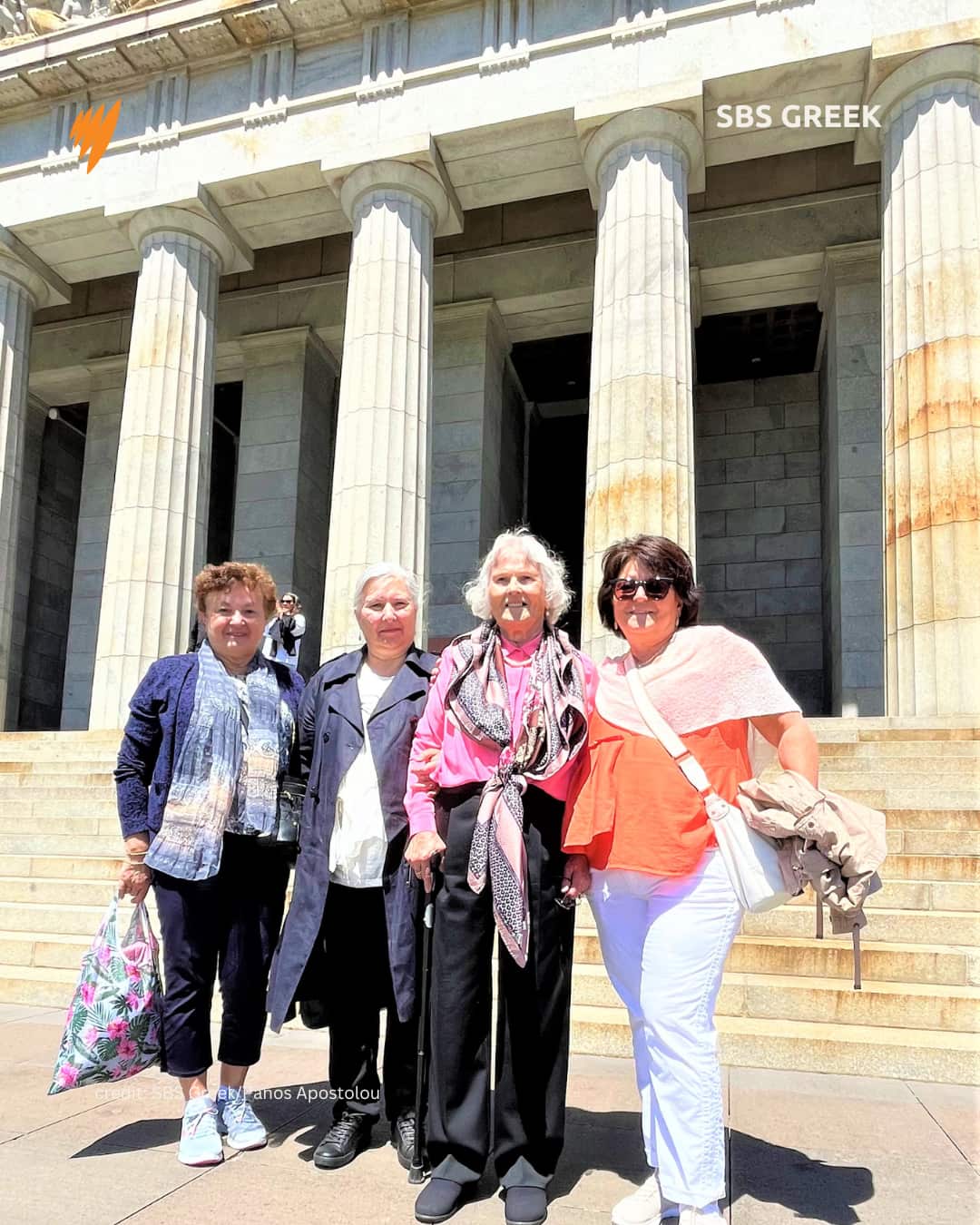Απο αριστερά: Κατερίνα Πιλπιλίδου, Μαρίνα Πόττερ, Ιωάννα Μπουνιώτη, Χρυσάνθη Βαρδούκα