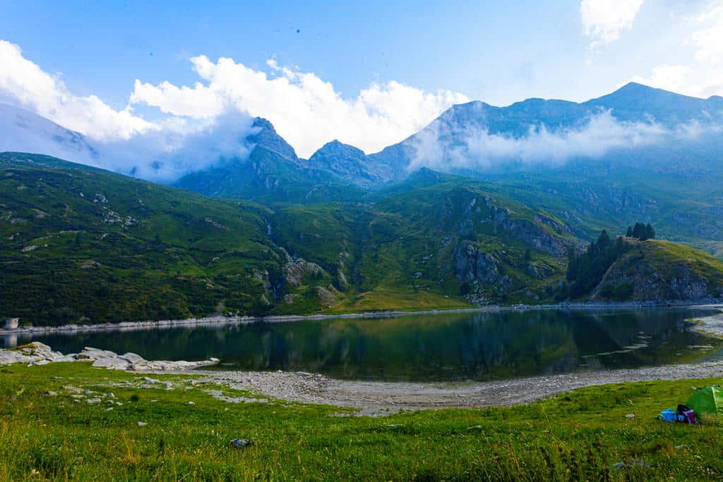 Le Alpi viste da Ceres