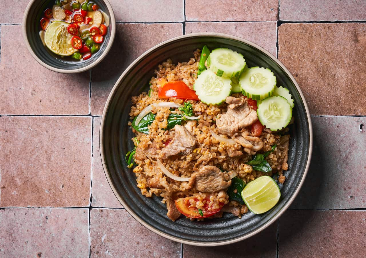 Thai shop-house pork fried rice