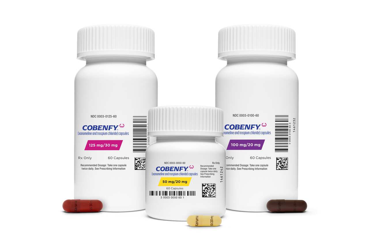 Three pill bottles 