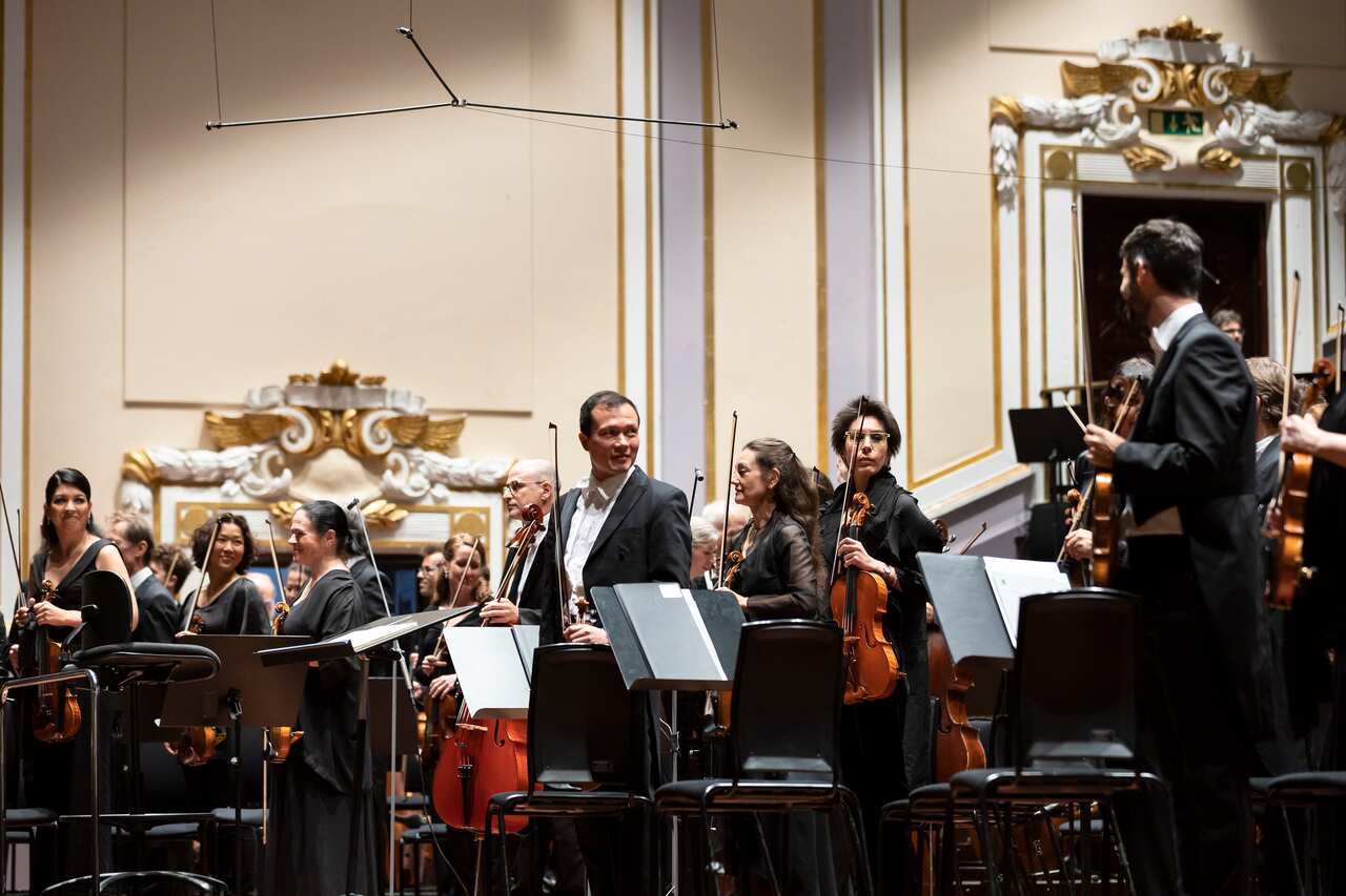 Alcuni musicisti australiani della AWO.