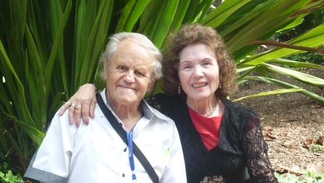 Americo Spinapolice and his wife Adua in 2010.