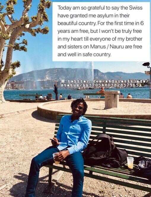 عبد العزيز آدم في سويسرا عوضا عن أستراليا