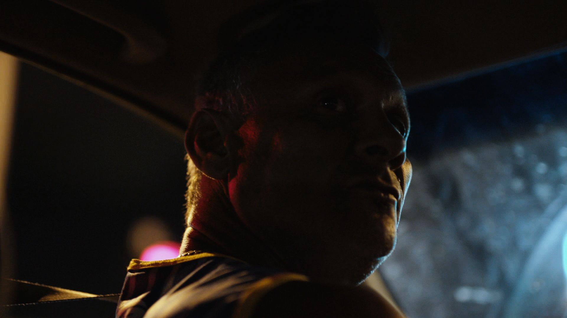 Image of emerging Elder Karl Lymburner in a car